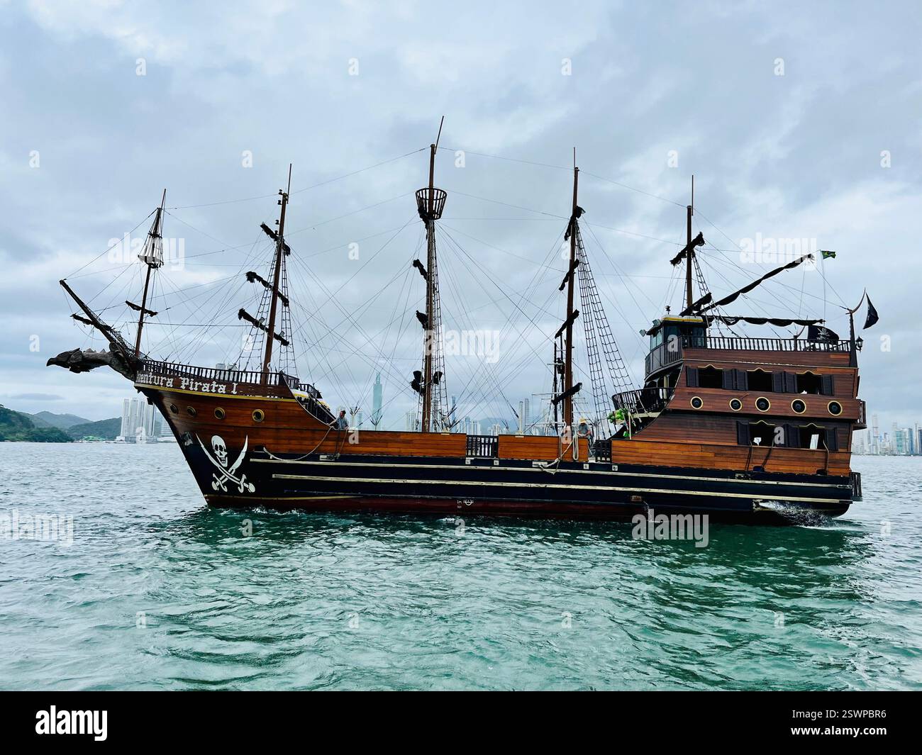 Wooden Gallions - Smartphone Captured Stock Image