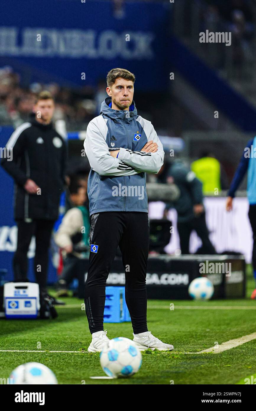 Loic Fave (Hamburger SV, Co-Trainer) GER, Hamburger SV vs. 1. FC ...