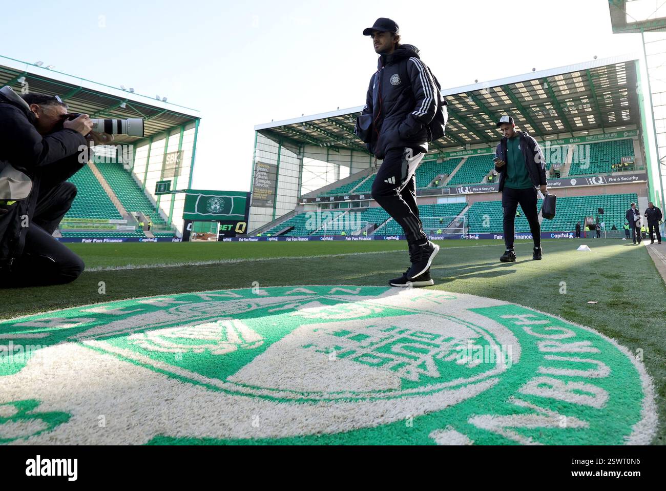 Celtic's Jota arriving before the William Hill Premiership match at ...