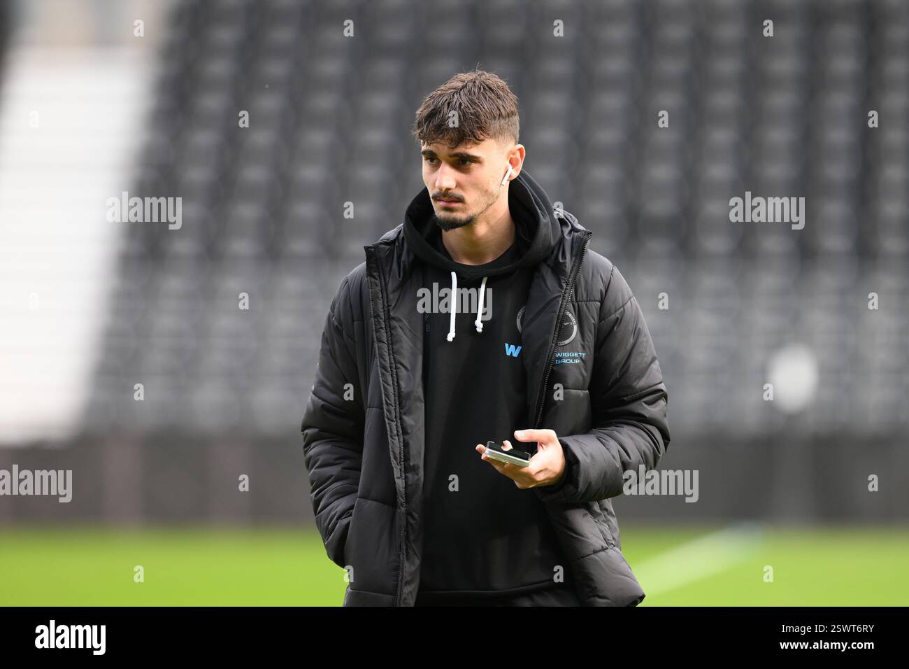Mihailo Ivanovic of Millwall during the Sky Bet Championship match between Derby County and