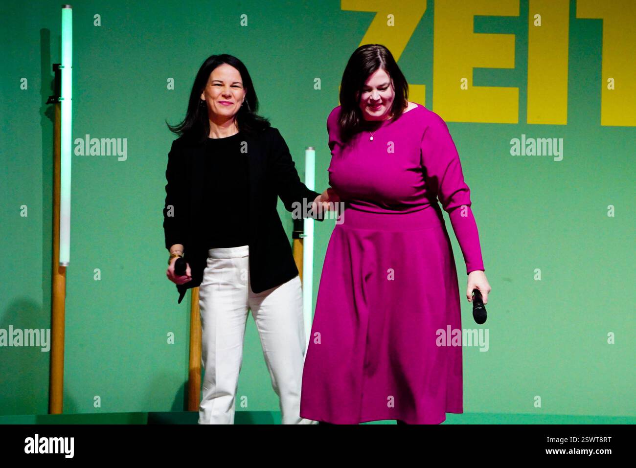 Bundes Aussenministerin Annalena Bearbock Und Die Hamburger Spitzen 