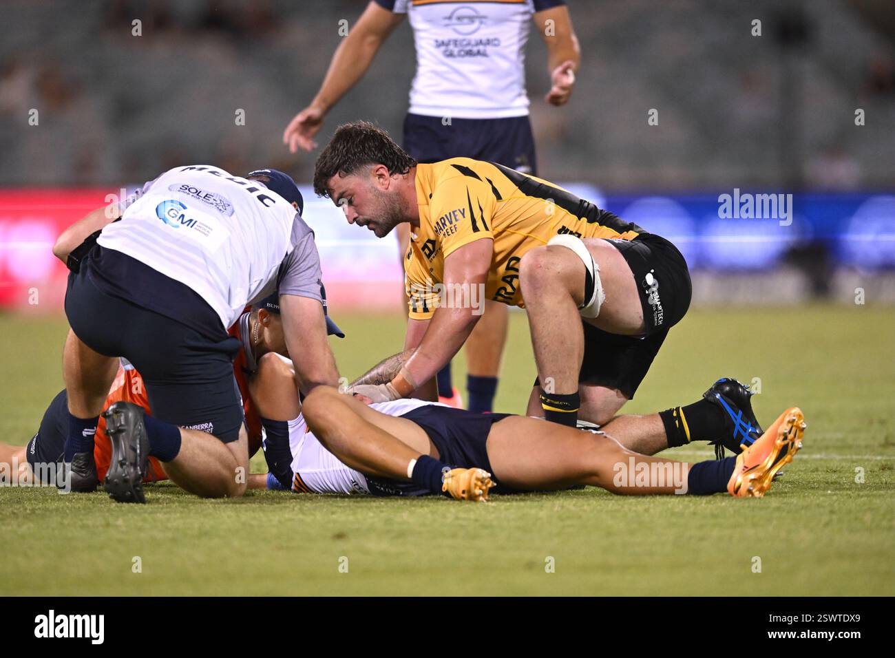 Canberra, Australia. 22nd Feb, 2025. Jeremy Williams of the Western ...