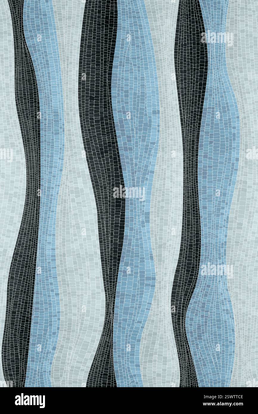 Mosaic tiles abstract background, graphic vector illustration Stock Vector