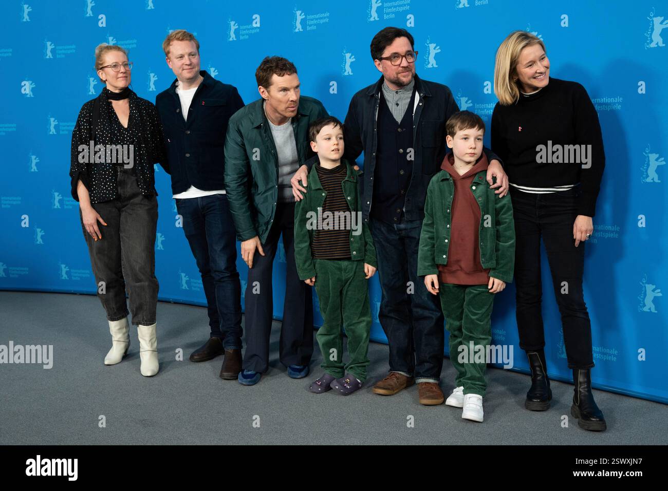Andrea Cornwell, from left, Adam Ackland, Benedict Cumberbatch, Richard ...