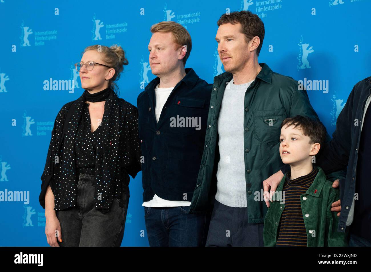 Andrea Cornwell, from left, Adam Ackland, Benedict Cumberbatch and ...