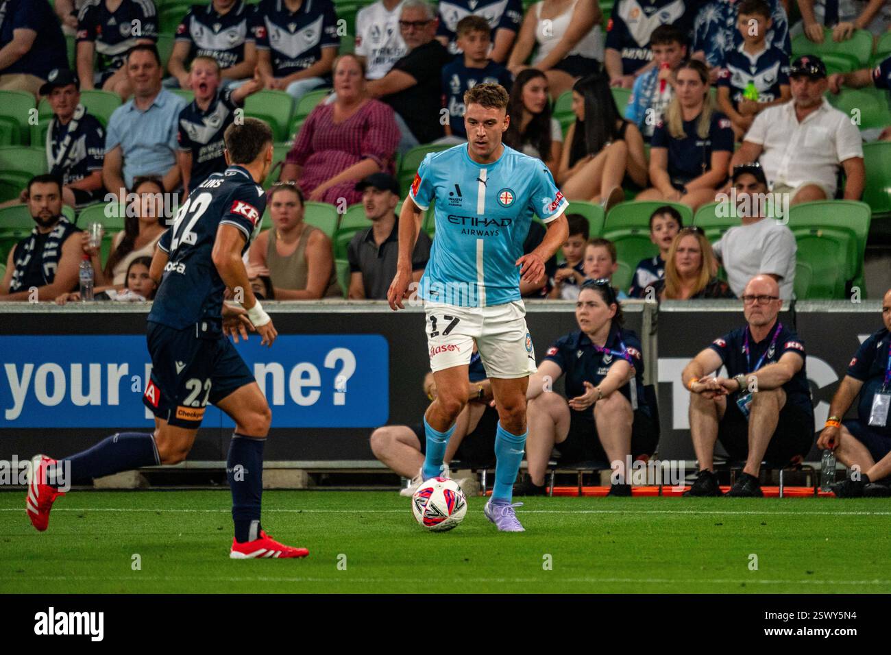 Melbourne, Victoria, Australia. 22nd Feb, 2025. Melbourne City FC ...