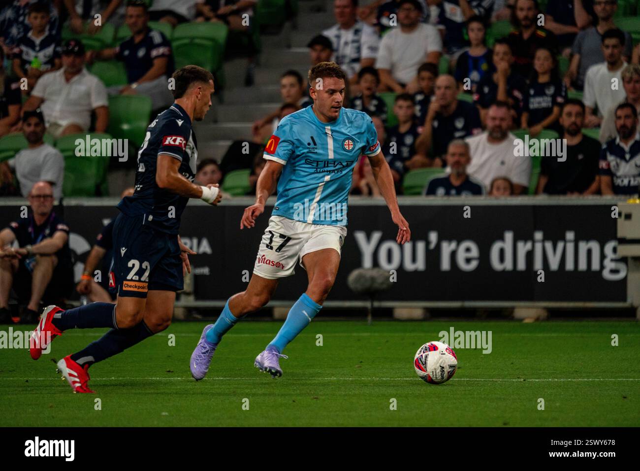 Melbourne, Victoria, Australia. 22nd Feb, 2025. Melbourne City FC ...