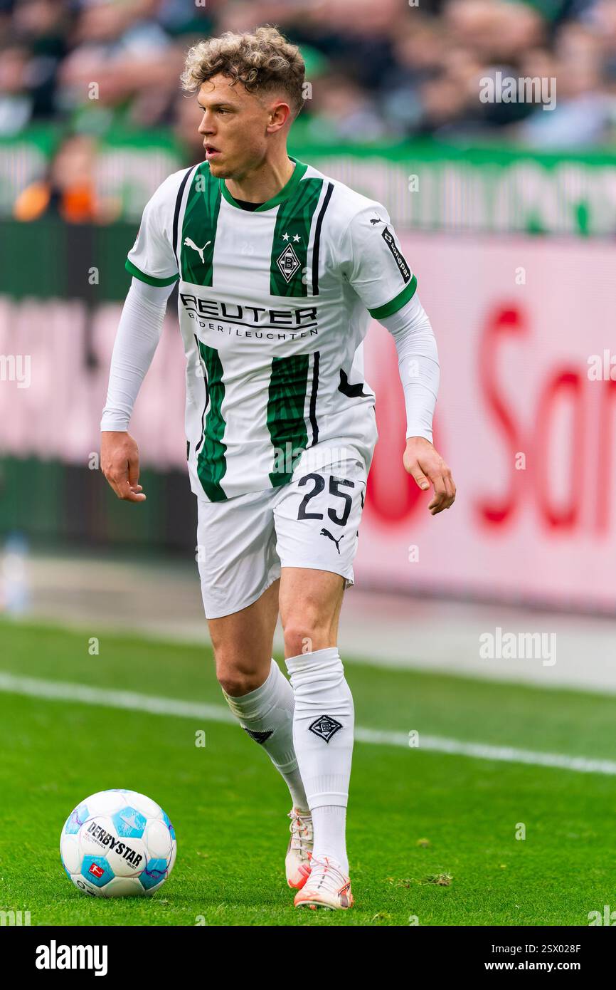 Robin Hack MOENCHENGLADBACH, GERMANY - FEBRUARY 22: Robin Hack of Borussia ...