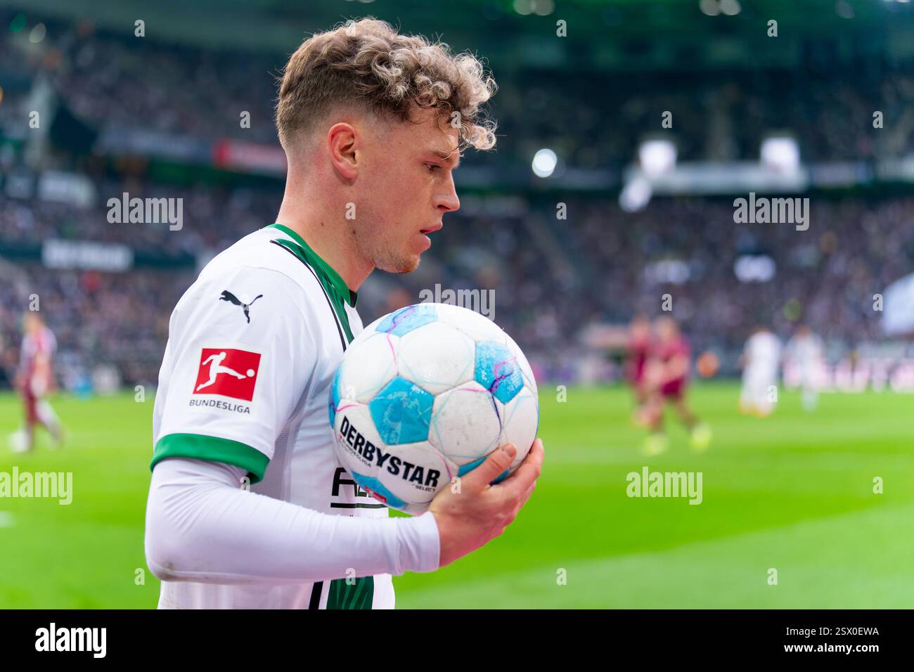 Robin Hack MOENCHENGLADBACH, GERMANY - FEBRUARY 22: Robin Hack of Borussia ...