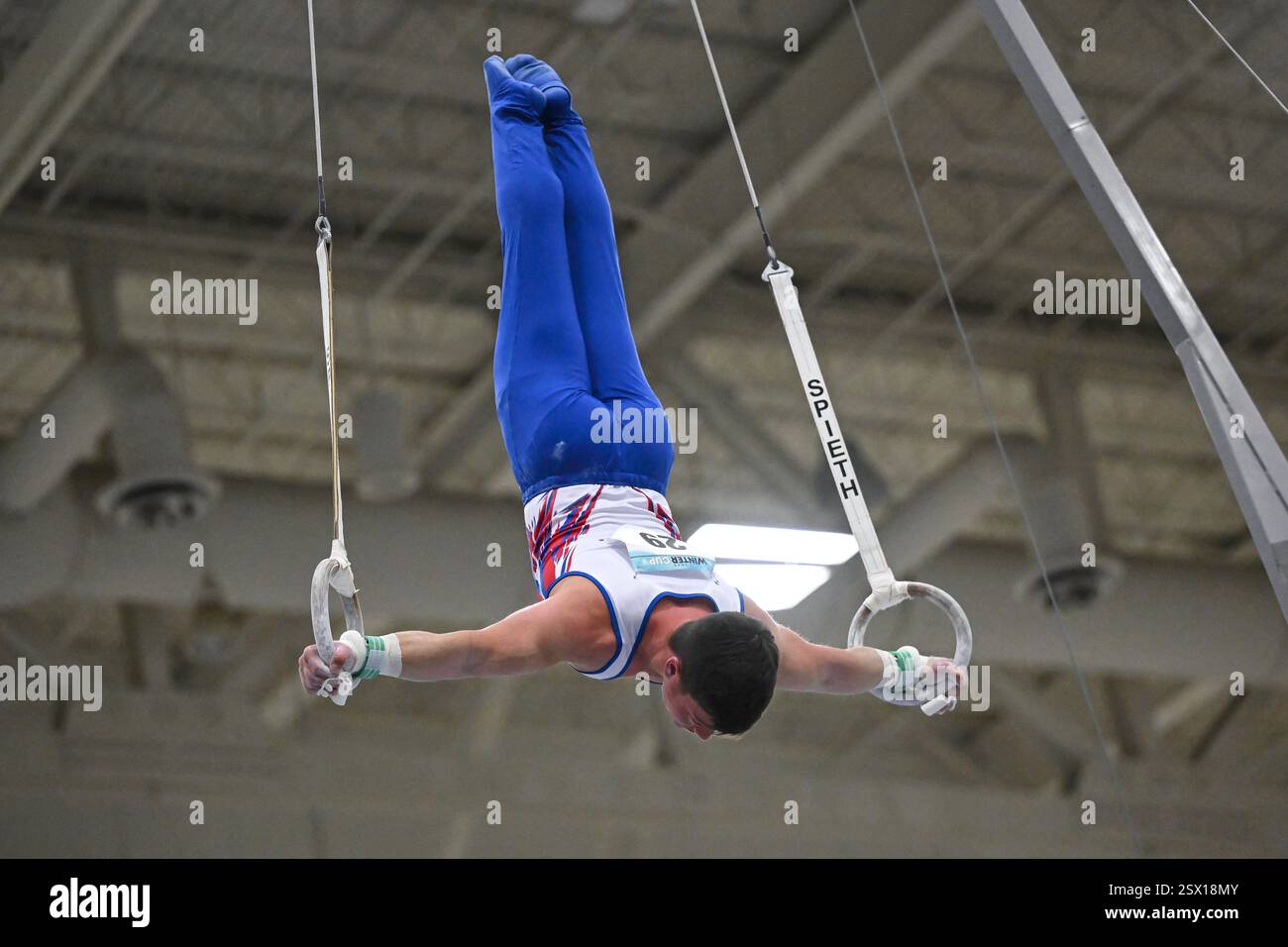 February 21, 2025, Louisville, Kentucky, US: ALEX DIAB competes on the ...