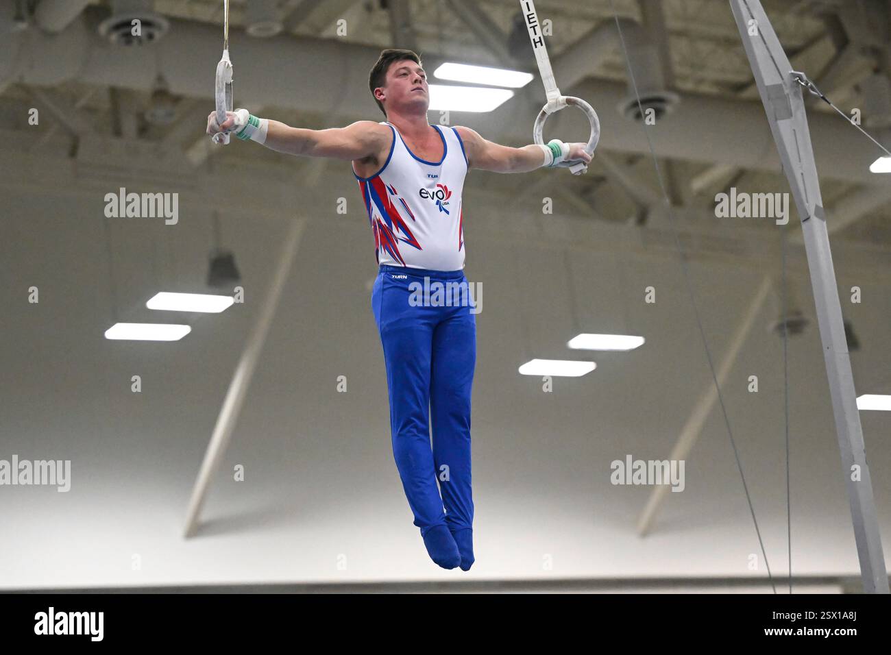 February 21, 2025, Louisville, Kentucky, US: ALEX DIAB competes on the ...