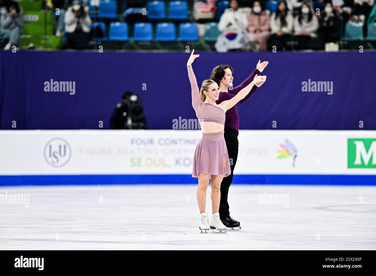 Emilea ZINGAS & Vadym KOLESNIK (USA), during Ice Dance Free Dance, at ...