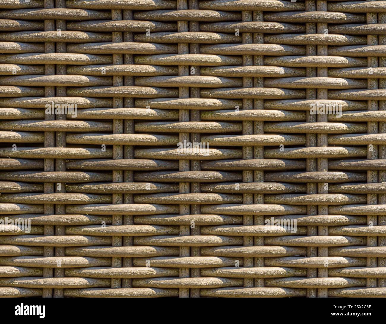texture of a wicker basket Stock Photo