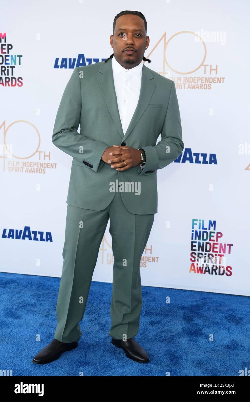 Chris Powell arrives at the Film Independent Spirit Awards on Saturday ...