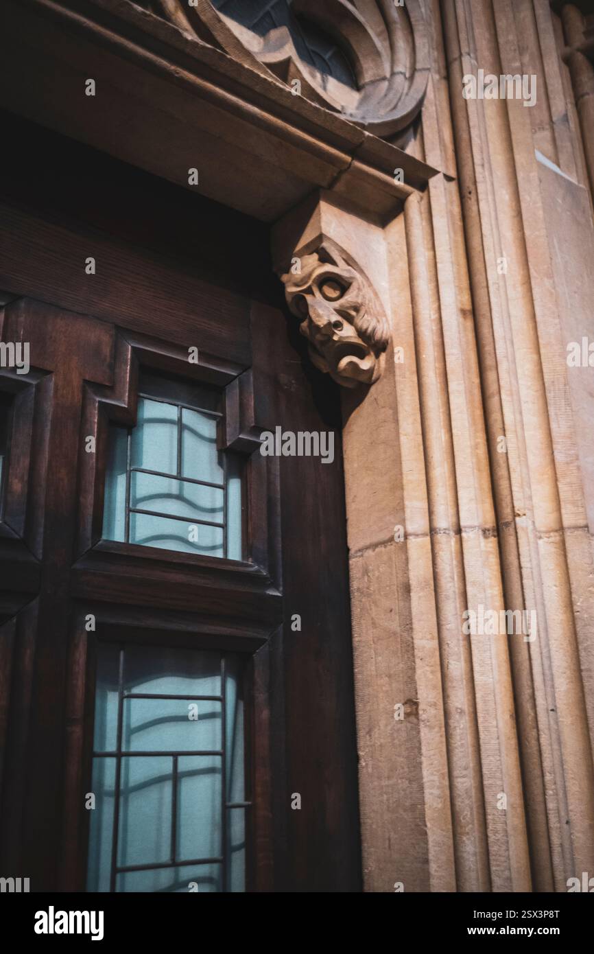 An old gargoyle at St. Vitus Cathedral, Prague, Czech Republic Stock Photo