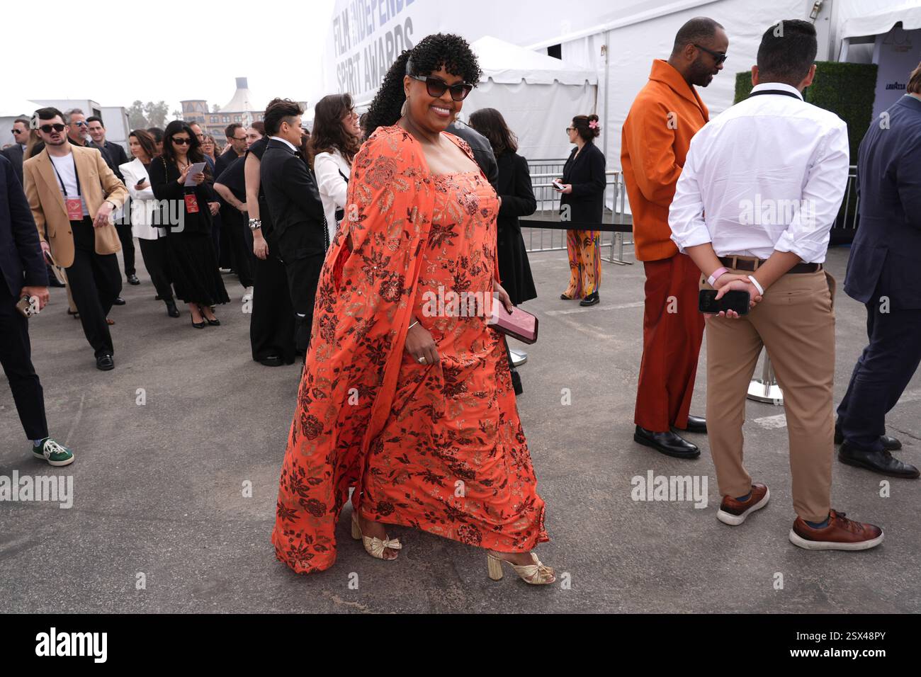 Natasha Rothwell arrives at the Film Independent Spirit Awards on ...