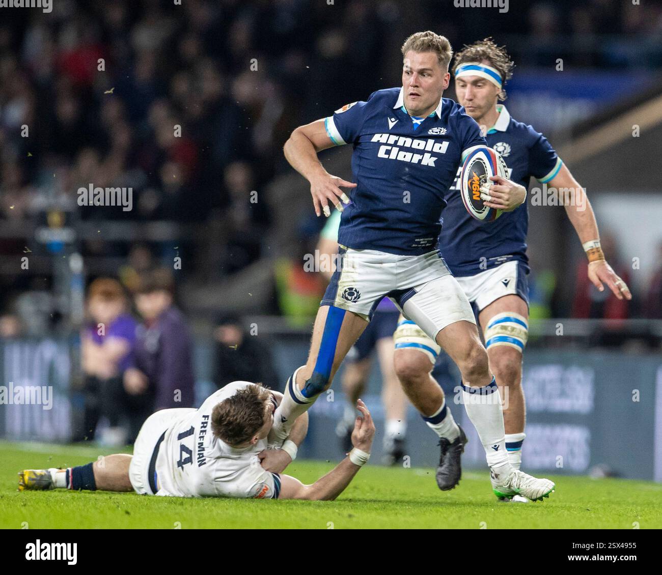 22nd February 2025; Allianz Stadium, London, England: Six Nations ...