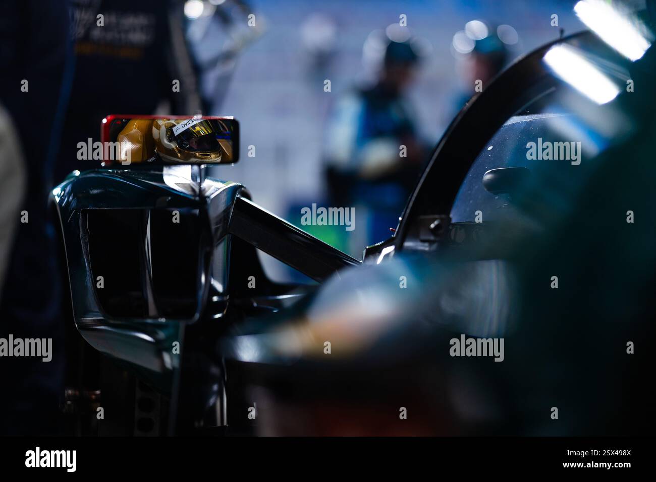 DE ANGELIS Roman (can), Aston Martin THOR Team, Aston Martin Valkyrie #009, Hypercar, portrait during the Prologue of the 2025 FIA World Endurance Championship, from February 21 to 22, 2025 on the Losail International Circuit in Lusail, Qatar Stock Photo