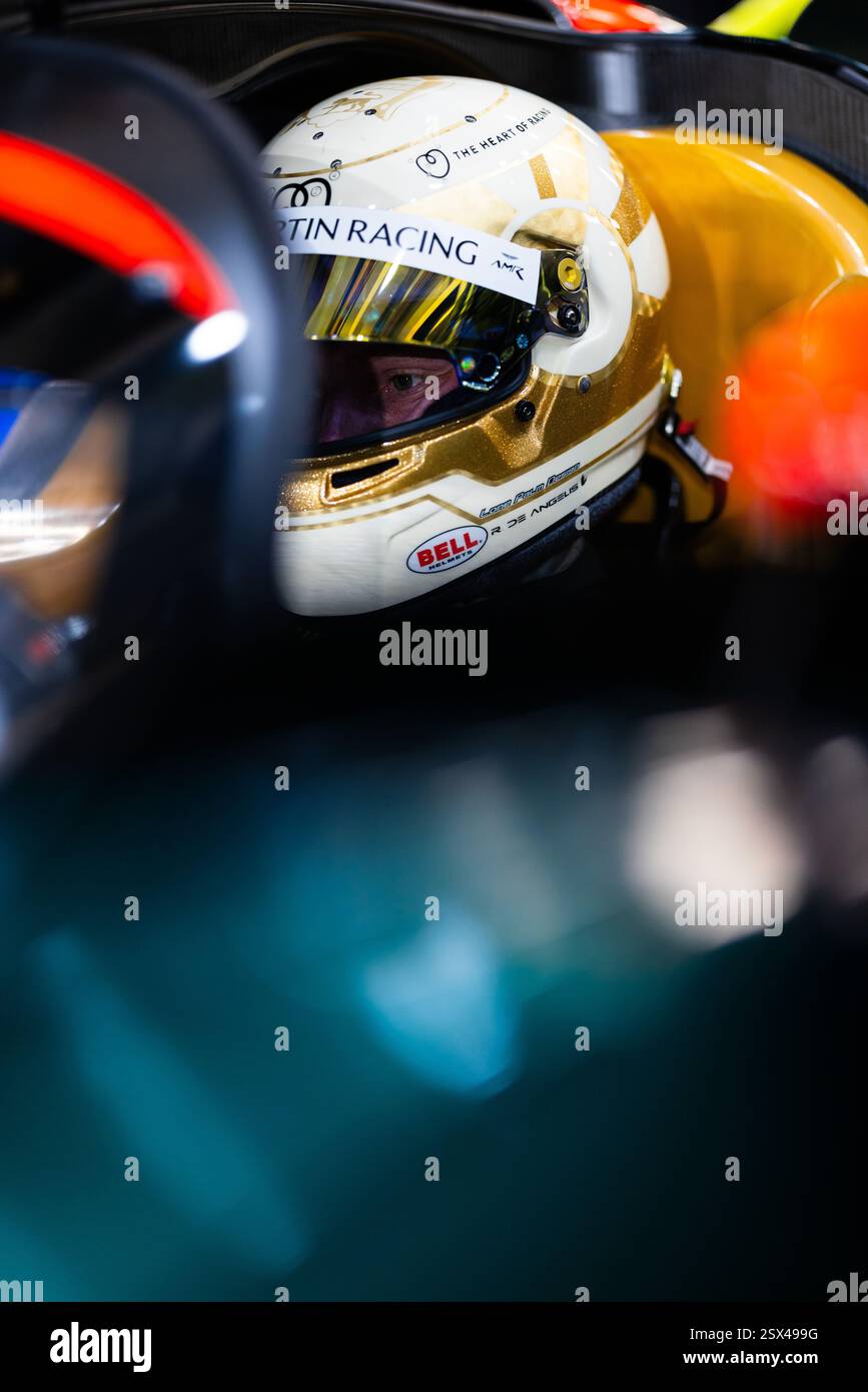 DE ANGELIS Roman (can), Aston Martin THOR Team, Aston Martin Valkyrie #009, Hypercar, portrait during the Prologue of the 2025 FIA World Endurance Championship, from February 21 to 22, 2025 on the Losail International Circuit in Lusail, Qatar Stock Photo