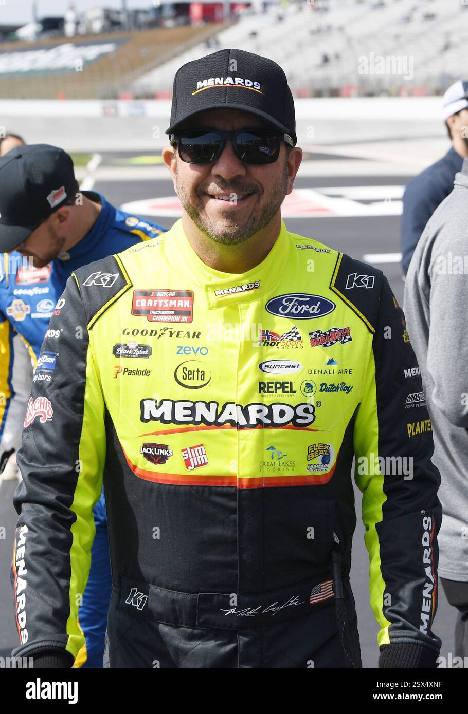 ATLANTA, GA - FEBRUARY 22: Matt Crafton (#88 ThorSport Racing Serta ...
