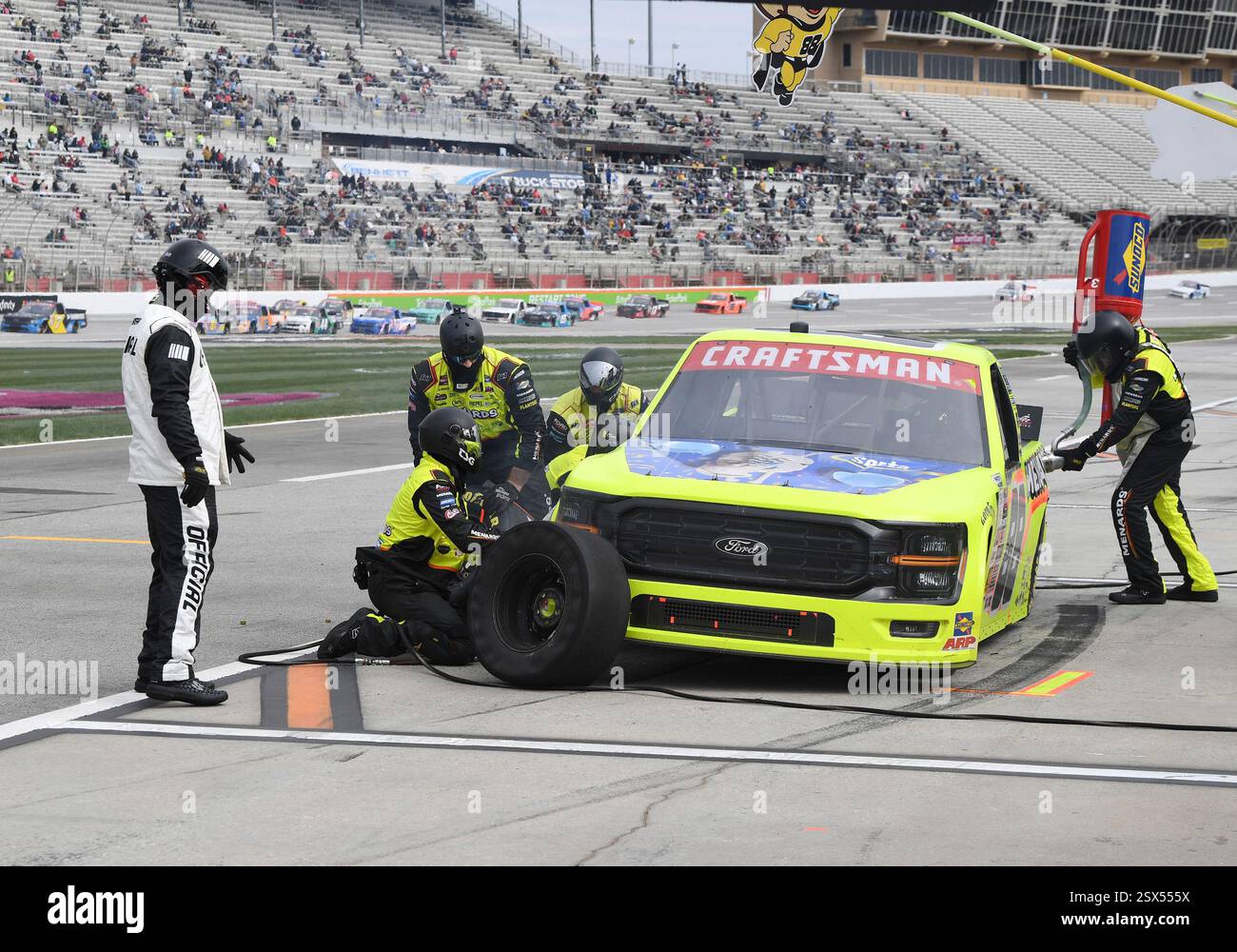 ATLANTA, GA - FEBRUARY 22: Matt Crafton (#88 ThorSport Racing Serta ...