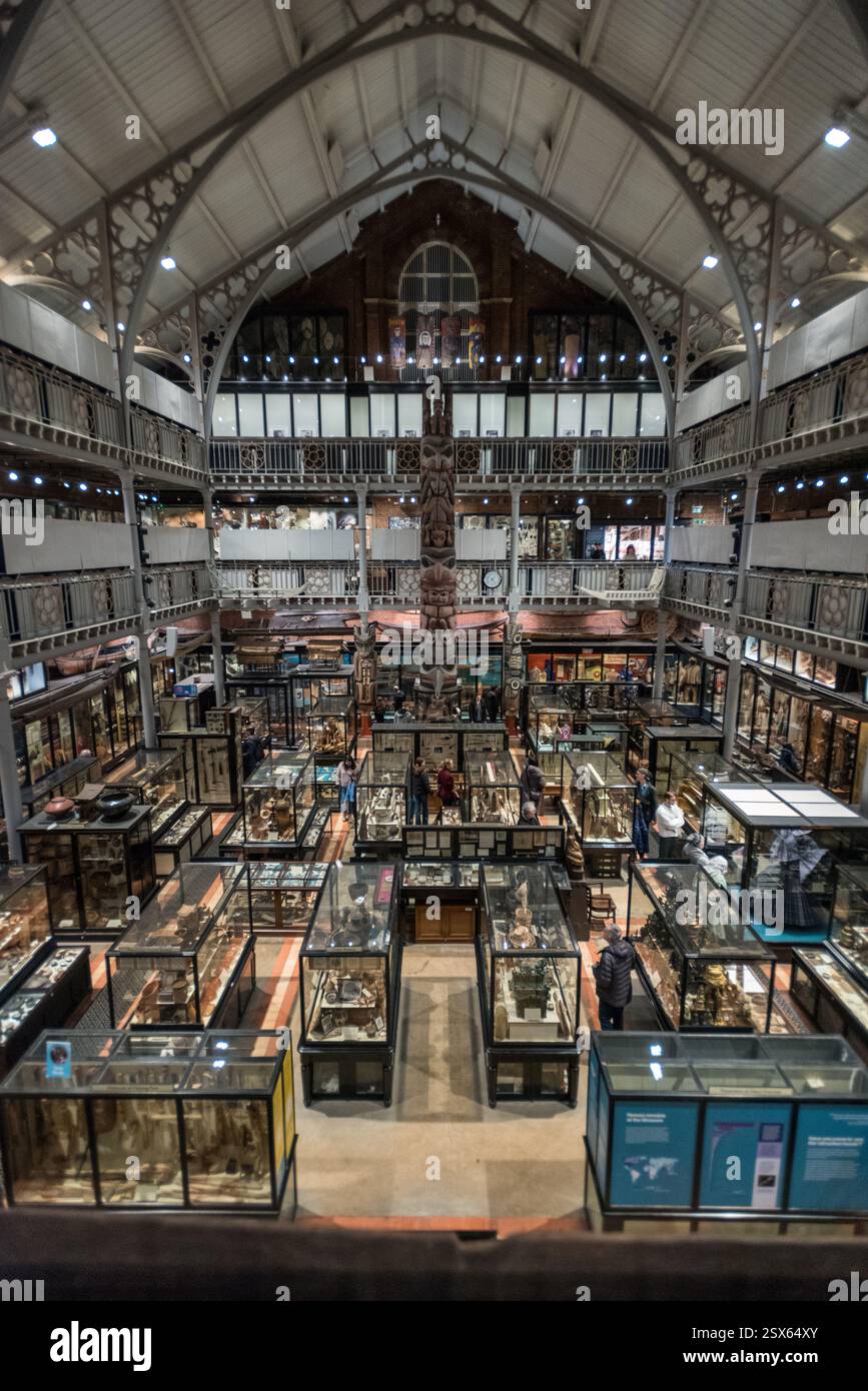 Inside Pitt Rivers Museum, Oxford, United Kingdom Stock Photo - Alamy