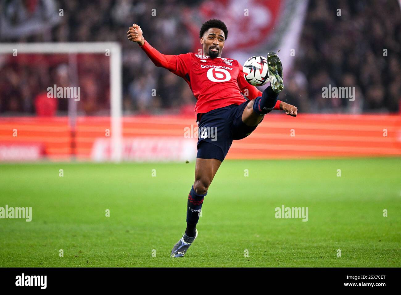 Lille, France. 22nd Feb 2025. 04 Alexsandro-Victor DE SOUZA RIBEIRO ...