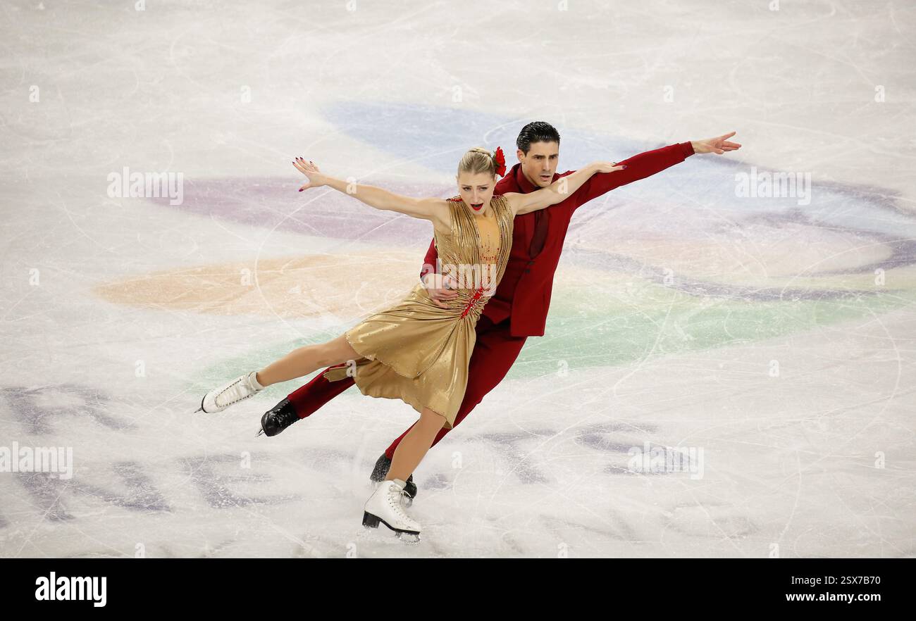 Piper Gilles and Paul Poirier (CAN), Feb 22, 2025 Figure Skating Ice Dance Free Dance at