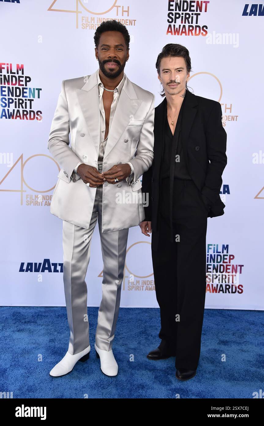 Santa Monica, USA. 22nd Feb, 2025. Colman Domingo and Raul Domingo ...
