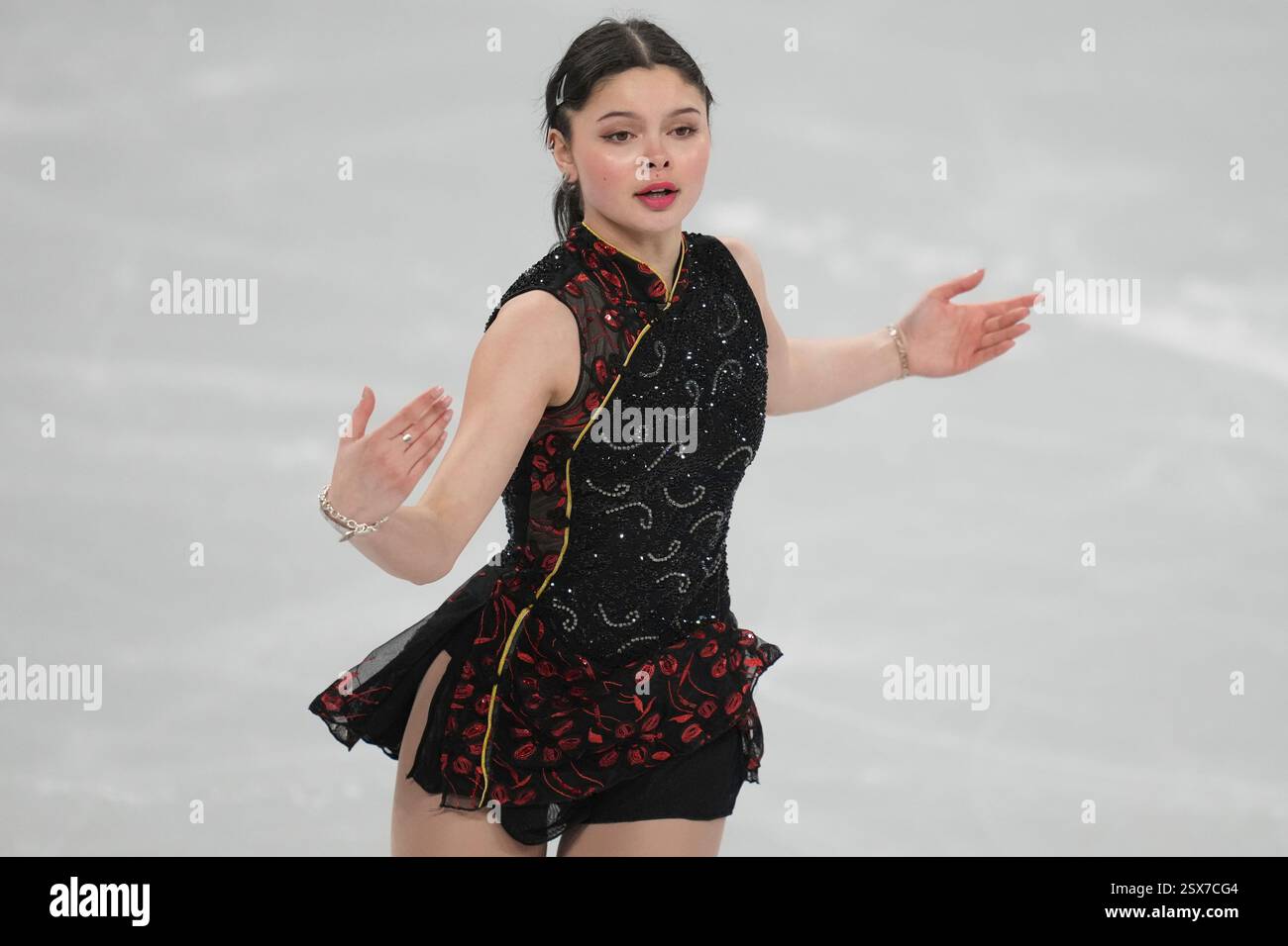 Sofia Lexi Jacqueline Frank of Philippines performs during the women's ...