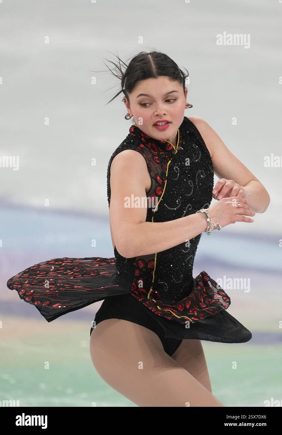 Sofia Lexi Jacqueline Frank of Philippines performs during the women's ...
