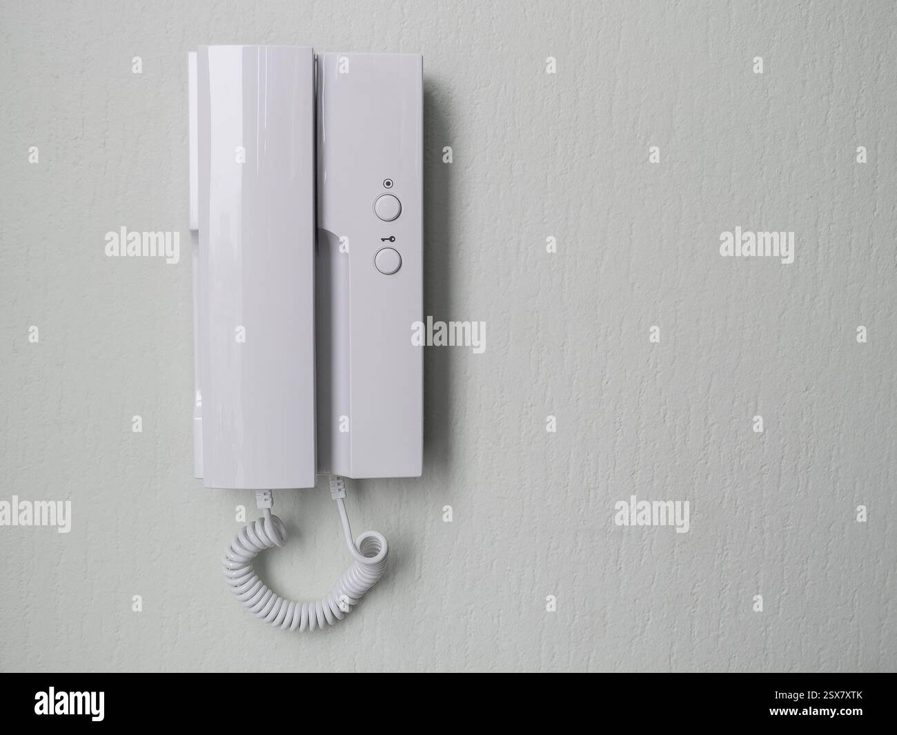 White intercom on wall hi-res stock photography and images - Alamy