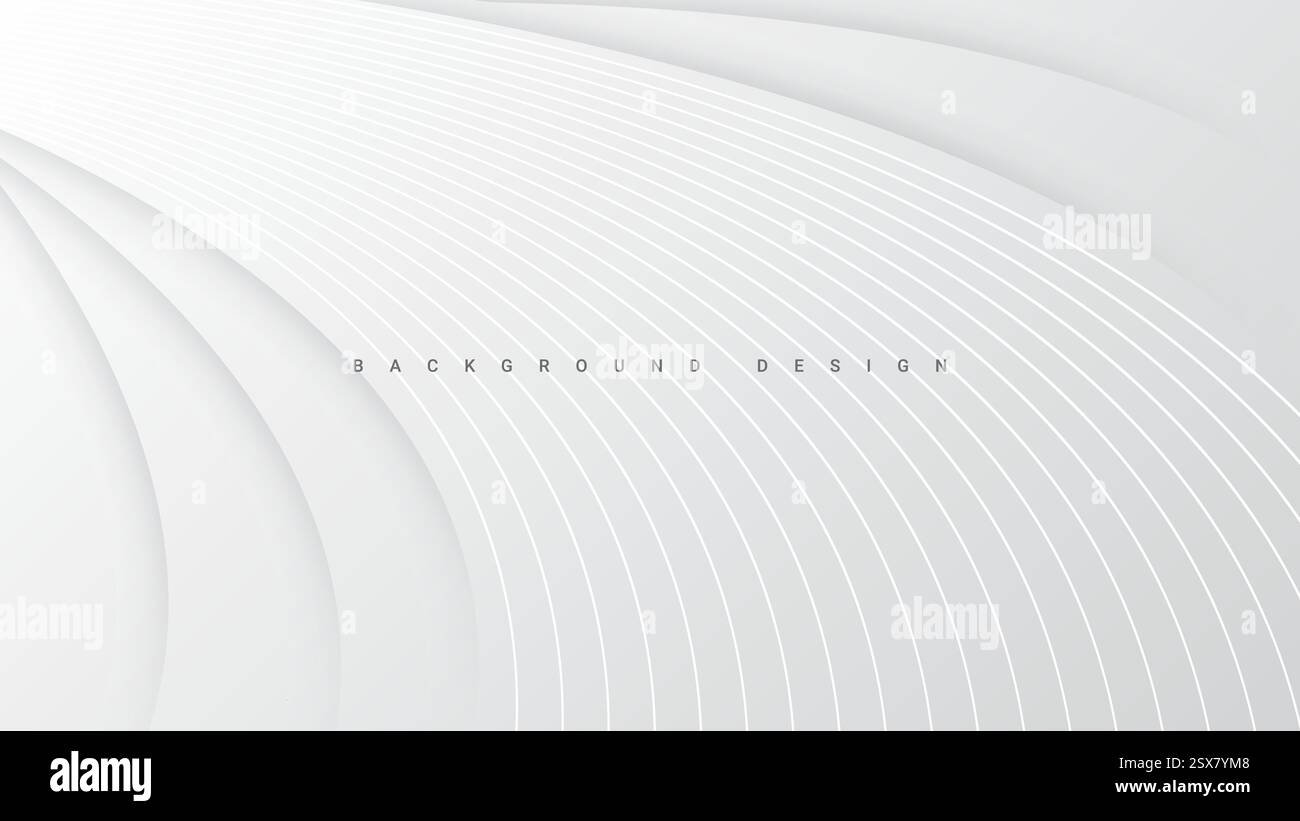 white background design with wavy lines Stock Vector Image & Art - Alamy