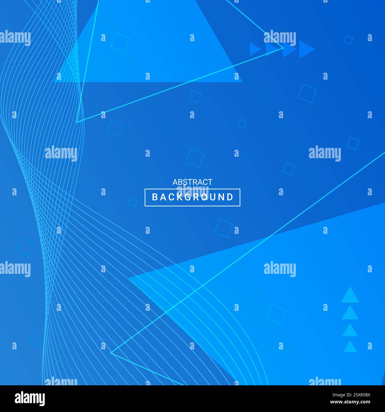 abstract background design with geometric shapes Stock Vector