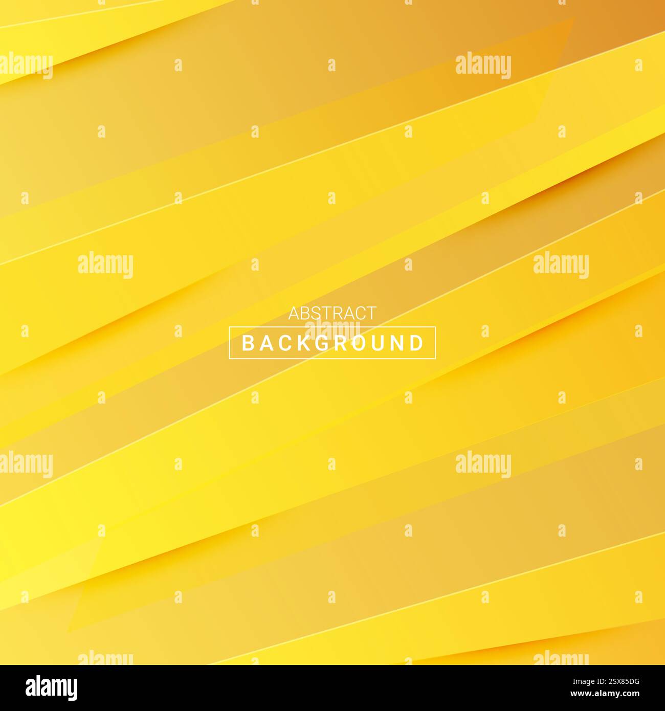 geometric abstract background with yellow gradient Stock Vector
