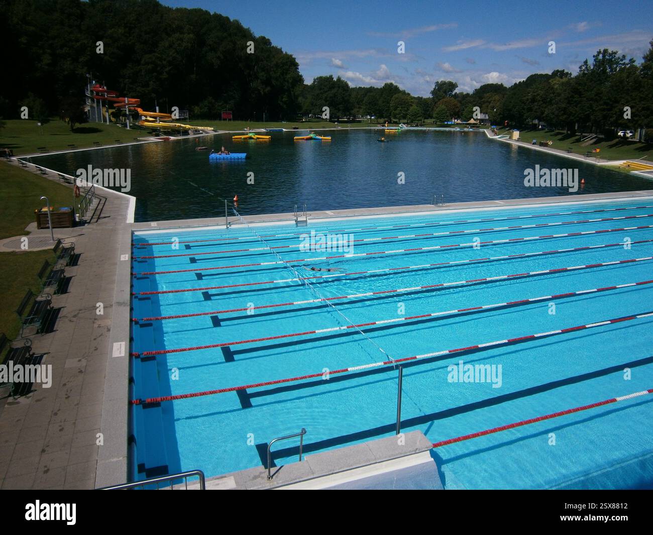 Fürstenfeld Steiermark Freibad Stock Photo - Alamy