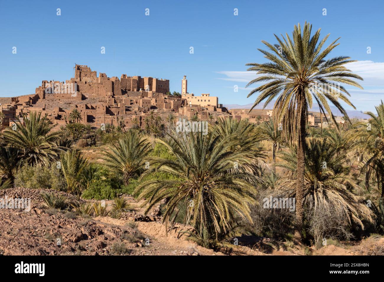 The Kasbah of Tifoultoute, situated in the Ouarzazate Province of ...