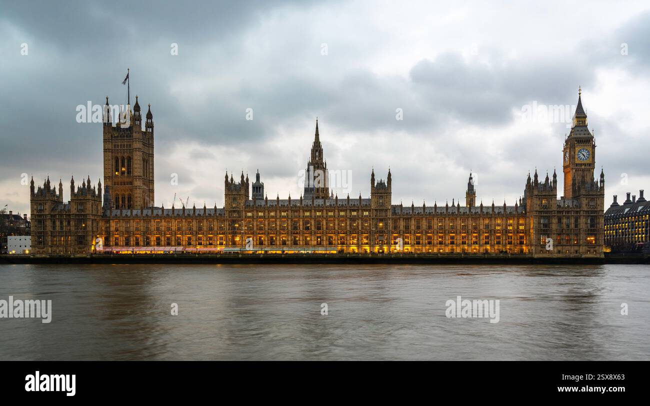 The Palace of Westminster, City of London, England, UK Stock Photo
