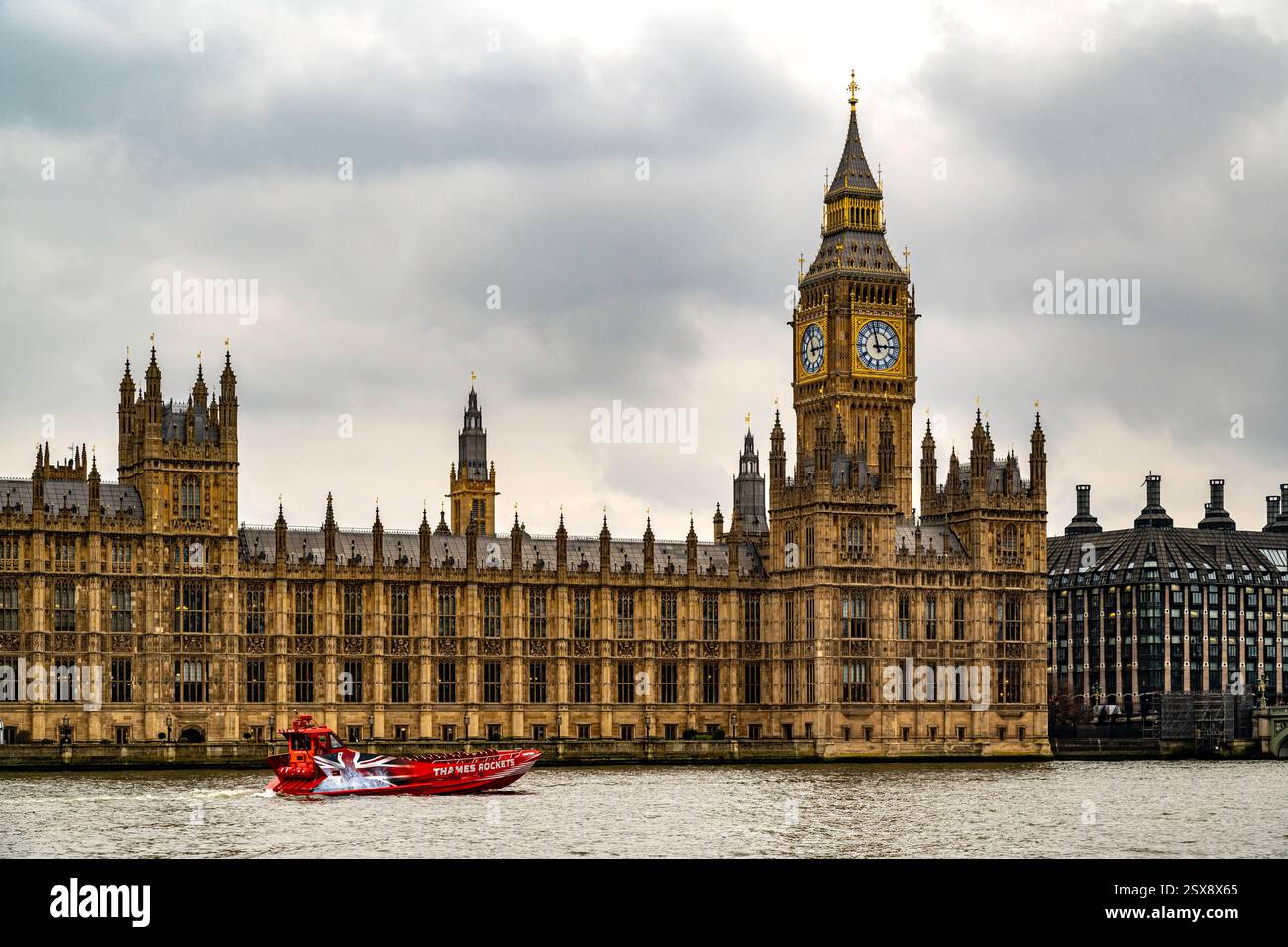 The Palace of Westminster, City of London, England, UK Stock Photo