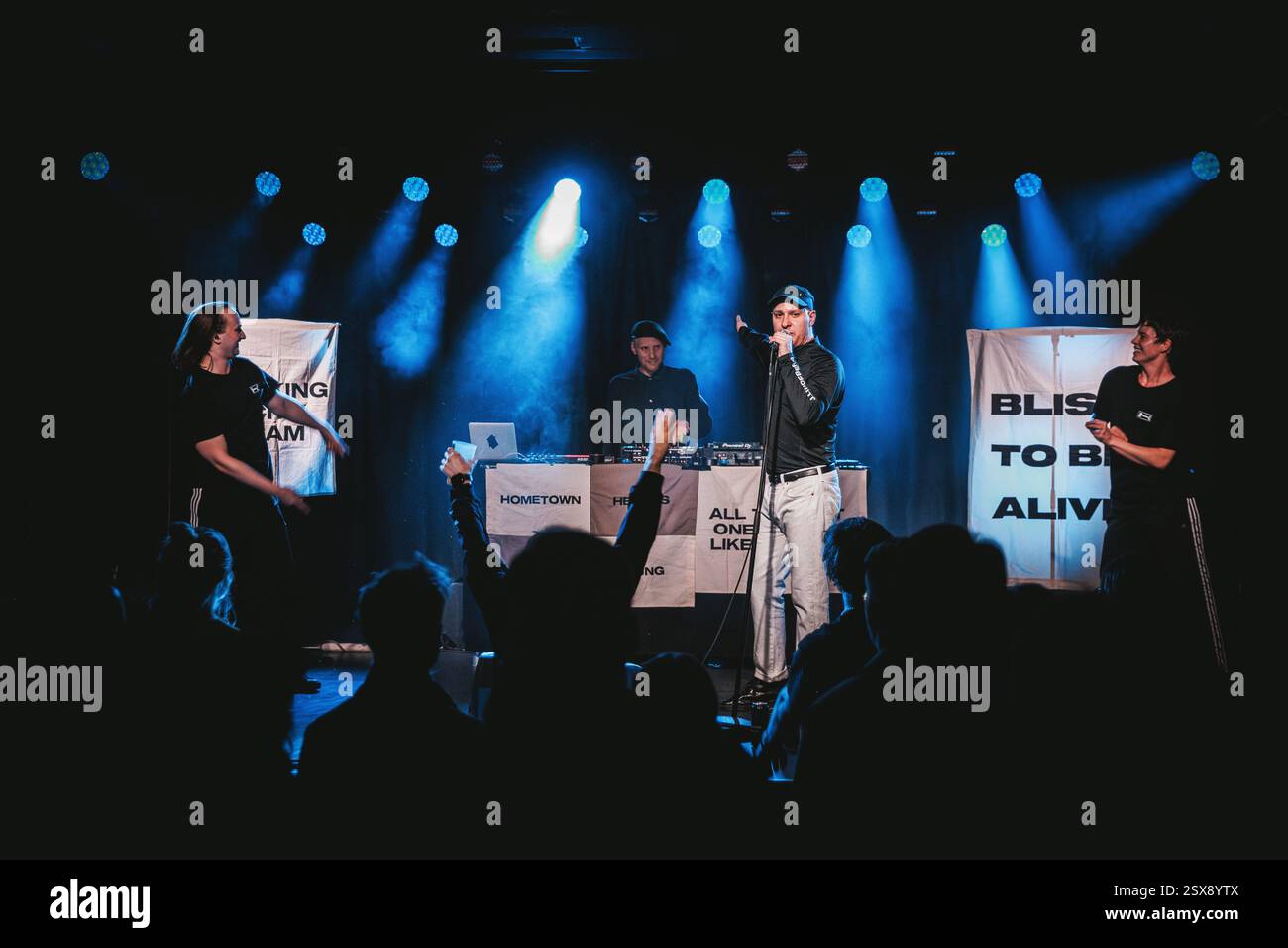 Copenhagen, Denmark. 22nd, February 2025. The British band Real Lies