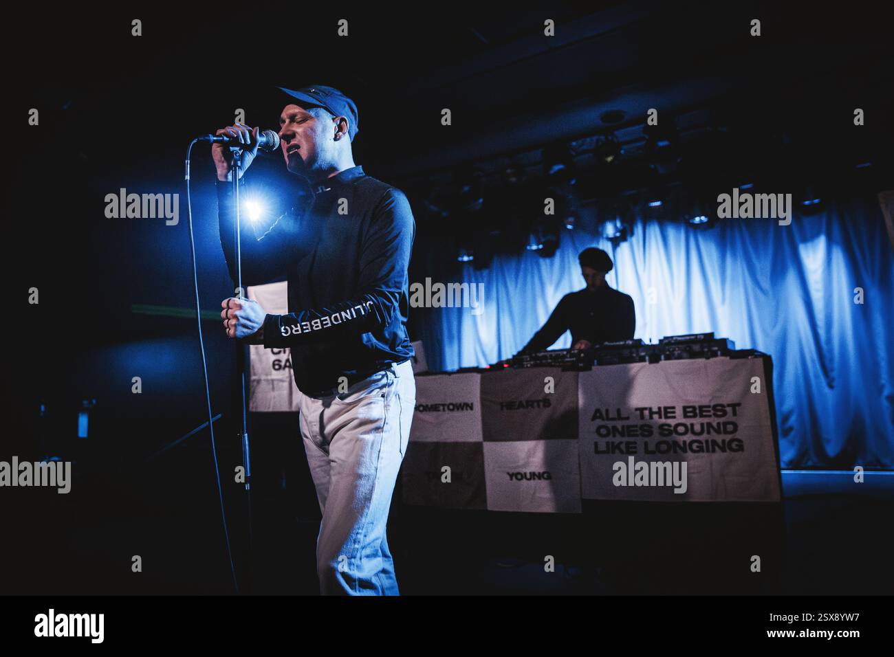 Copenhagen, Denmark. 22nd, February 2025. The British band Real Lies