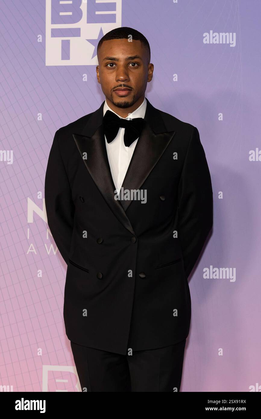George Mathis Jr Greg Mathis Jr. attends the arrivals of the “56th NAACP Image Awards ...