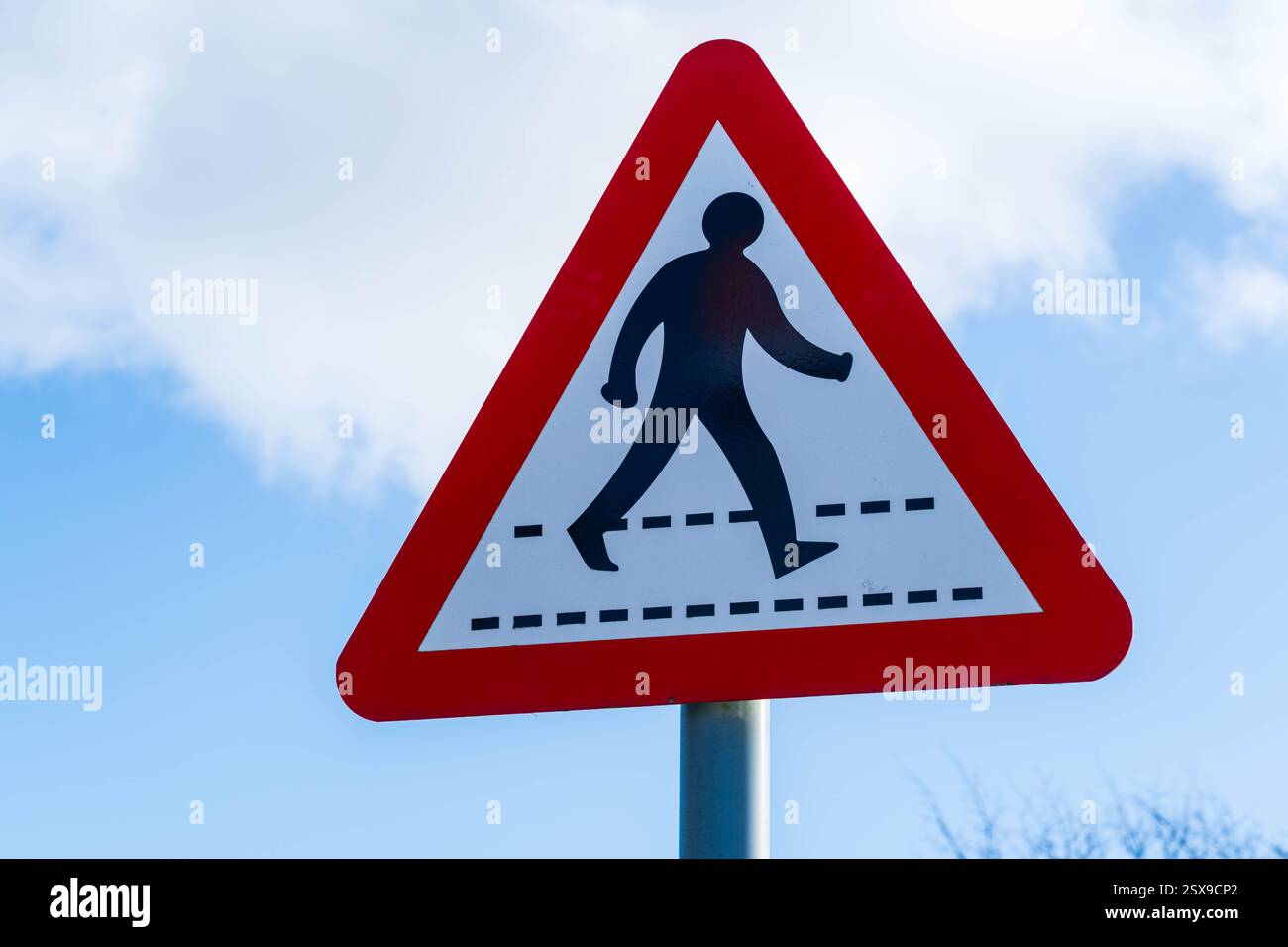 United States Mutcd Road Warning Sign Assembly Stock