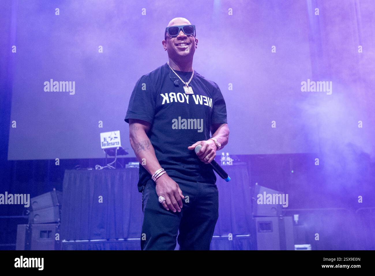 Ja Rule performs during Shorty Gras on Saturday, Feb. 22, 2025, in New Orleans. (Photo by Amy