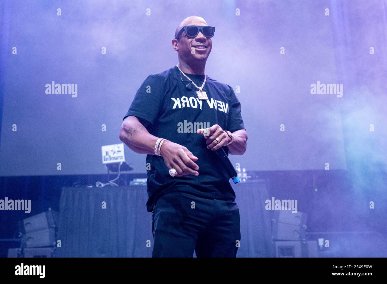 Ja Rule performs during Shorty Gras on Saturday, Feb. 22, 2025, in New Orleans. (Photo by Amy