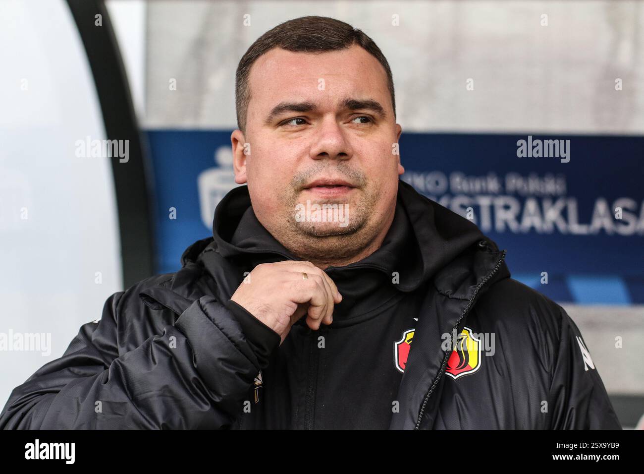 Krakow, Poland. 23rd Feb, 2024. football 2024 2025 PKO BP Ekstraklasa