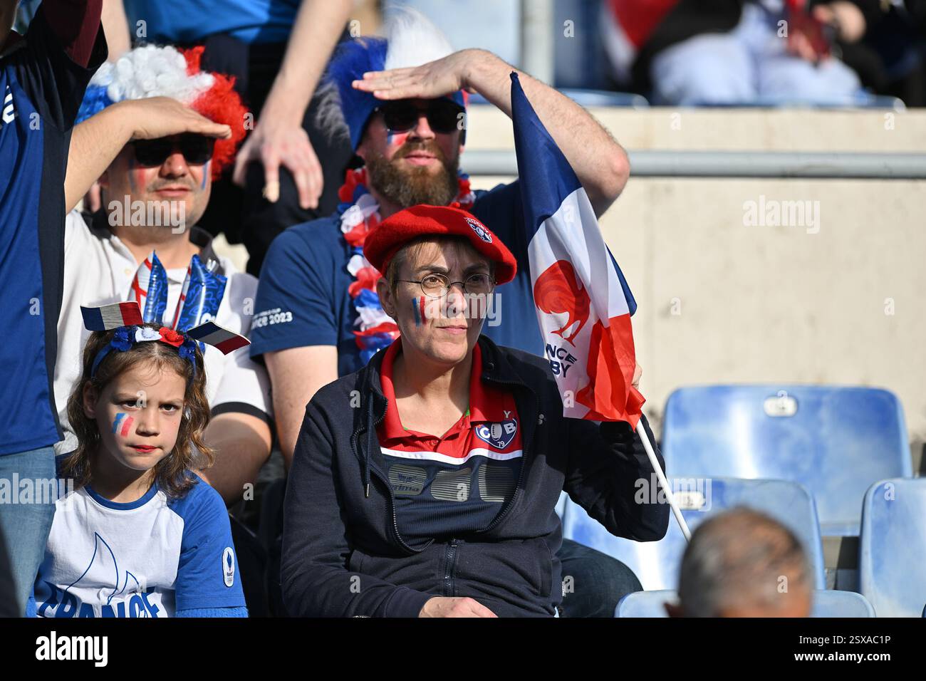 Olimpico Stadium, Rome, Italy - Francia's fans during Guinnes Six ...