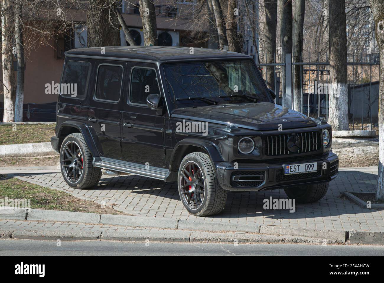 Chisinau, Moldova-February 3, 2025: Mercedes-AMG G 63 (W463) Stock Photo
