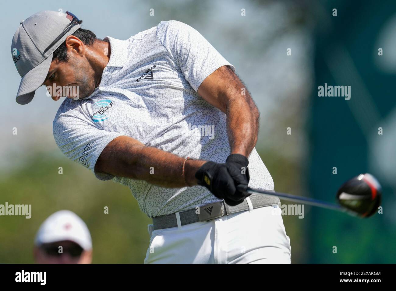 Aaron Rai Tee Aaron Rai, of England, tees off on the third hole during the final ...