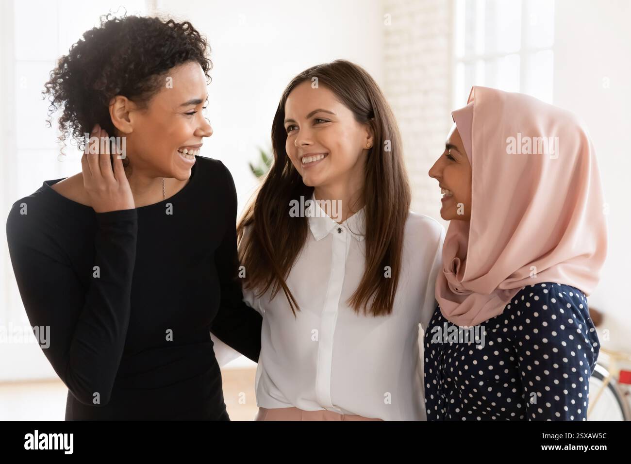 Multicultural camaraderie hi-res stock photography and images - Alamy